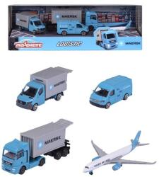Majorette MAERSK 4 db-os szállítójárművek ajándékszett (212057290) (212057290)