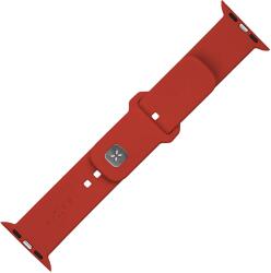 Fixed Sportos szilikonszíj Apple Watch 42/44/45mm-es okosórához, piros (FIXSST2-434-RD) (FIXSST2-434-RD)