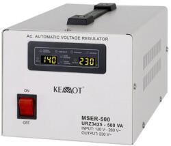 KEMOT MSER-500 Automatic Voltage Stabilizer (500 VA, Servo Motor) (URZ3425)