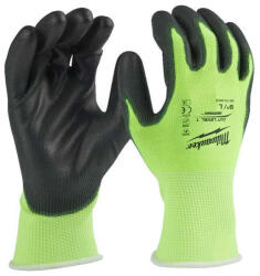 Milwaukee Hi-Vis láthatósági védőkesztyű 1/A vágási szint 11/XXL - 12 pár/csomag (4932492917) - megatool