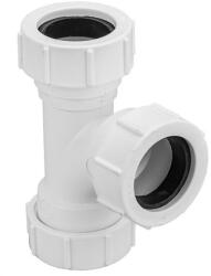 McAlpin PVC gyorscsatlakozó HC50E-WH T-idom 50mm (WH) (50E-WH)