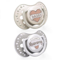 LOVI Nyugtatócumi Dynamic Soother Dynamic Soother I Love 0-3m 2 db - LOVI Soothing Soother Dynamic Soother I Love 0-3m 2 db