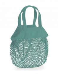 Westford Mill Uniszex organikus válltáska Westford Mill Organic Cotton Mini Mesh Grocery Bag Egy méret, Amber