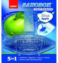 SANO Odorizant WC Blue Apple, 5 in 1, 55 gr Sano Sanobon SBBA (SBBA)