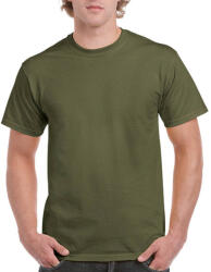 Gildan Csomag akciós póló (minimum 3 db) Uniszex póló Rövid ujjú Gildan Ultra Cotton Adult T-Shirt - M, Katonai zöld