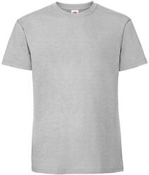 Fruit of the Loom Csomag akciós póló (minimum 5 db) Férfi póló Rövid ujjú Fruit of the Loom Ringspun Premium T - 2XL, Cink