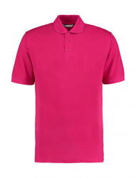 Kustom Kit Férfi rövid ujjú galléros póló Kustom Kit Men's Classic Fit Polo Superwash 60º M, Málna