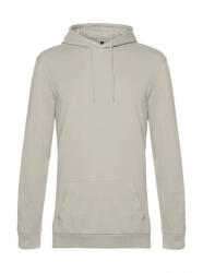 B&C Collection Férfi kapucnis hosszú ujjú pulóver B and C #Hoodie French Terry M, Szürke köd