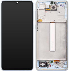 Samsung Piese si componente Display - Touchscreen Samsung Galaxy A33 5G A336, Cu Rama, Albastru, Service Pack GH82-28143C (GH82-28144C) - vexio
