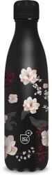 Ars Una 500 ml-es Flowery Black 24 (5374) duplafalú fémkulacs (55813747) - officedepot