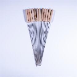 TOO KT-394 12 db-os 31 cm-es fa nyelű nyárs (KT-394)