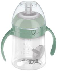 Lovi Lovi, cana cu pai, 150 ml, 6m+, verde