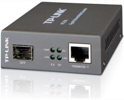 TP-Link Конвертор TP-LINK MC220L, 10-100-1000Mbps RJ45 към 1000Mbps SFP слот (MC220L)