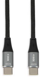 iBOX IKUTC USB-C cable 60W 1m Black (IKUTC1B) - pcone