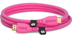 RØDE rózsaszín 1, 5 m HDMI kábel