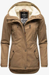 Marikoo BIKOO дамско зимно яке с качулка, taupe (M-W-210-taupe-805)