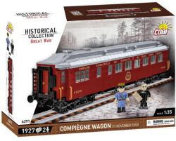 COBI Compiegne vagon (Wagon de l'Armistice), 1: 35, 1945 p, 2 f (CBCOBI-6291)