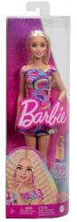 Mattel Barbie: Fashionista stílus baba élénk, szokszínű ruhácskában - Mattel (FBR37/HRH20) - innotechshop