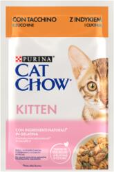 Cat Chow CAT CHOW Cicatáp pulykával és cukkinivel zselében 12x85g