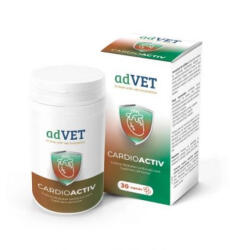 Advet Cardioactiv, Spupliment alimentar pentru caini si pisici, 30 capsule