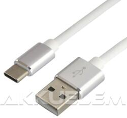 everActive USB-C kábel 3A 1m FEHÉR (CBS-1CW)