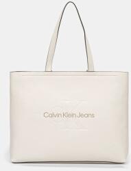 Calvin Klein Jeans kézitáska bézs, K60K612222 - bézs Univerzális méret - answear - 36 990 Ft