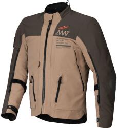 Alpinestars AMT-8 Stretch Drystar XF motorkerékpár kabát barna-khaki