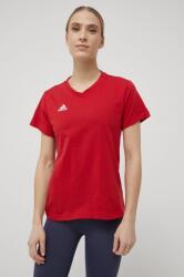 Adidas t-shirt Entrada 22 HC0441 női, piros - piros XL