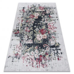 Szürke-vörös téglalap alakú szőnyeg André Méret: 80x150 cm (1000090056/1A)