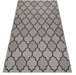 SIZAL FLOORLUX szürke-fekete szőnyeg Méret: 60x110 cm (1000090000/1A)