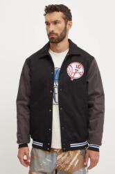 47 brand pamut bomber dzseki MLB New York Yankees fekete, átmeneti, BC017PMILXK636499JK - fekete L