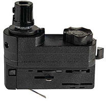 Kanlux TEAR N PADAPTOR-B Sínes LED lámpa rendszer (3F) - függesztő adapter (fekete) (33267)
