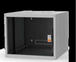 Legrand hálózati rackszekrény, 19" 12U SZÉL: 600 MÉLY: 450 MAG: 626 szürke egyré (EVO12U6045) - carbonsolar