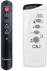 General CHARLTON & JENRICK C & J Gas Fire, Paragon Edge, Edge 3s CF - telecomandă duplicat