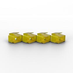 Lindy RJ45 Port Locks YELLOW 20pcs (LD40483)