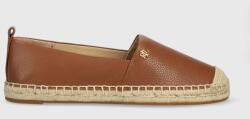 Lauren Ralph Lauren bőr espadrilles Cameryn IV barna, 802905304002, 802905304001 - barna Női 40