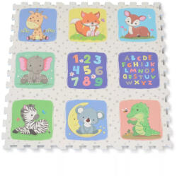 Moni Habtapi 9db-os puzzle játszószőnyeg (96x96cm) - Szafari - babycenter-sopron