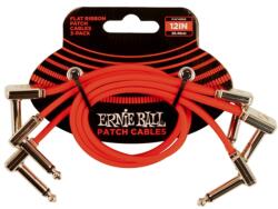 Ernie Ball 6403 Flat Ribbon Patch Kábel 30cm Piros