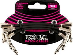 Ernie Ball 6220 Flat Ribbon Patch Kábel 7, 5cm Fekete