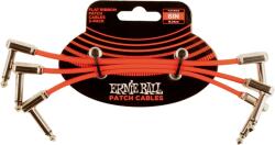 Ernie Ball 6402 Flat Ribbon Patch Kábel 15cm Piros