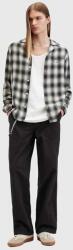 AllSaints pamut nadrág CREEK TROUSER fekete, egyenes, M021TB - fekete 33