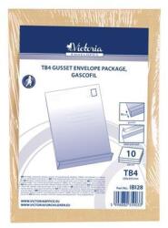 Victoria Redős-talpas tasak csomag, TB4, szilikonos, 50mm talp, VICTORIA, barna gascofil, 10db/cs - tonerpiac