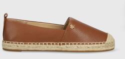 Lauren Ralph Lauren Lauren Ralph bőr espadrilles Cameryn IV - barna Női 36