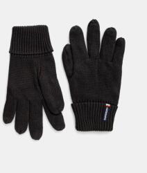 Superdry pamut kesztyű fekete, M9310076A-02A - fekete Univerzális méret