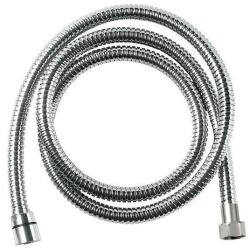 SAPHO Sapho, POWERFLEX Rugalmas rozsdamentes acél tömlő dupla zárral, 150 cm, FLEX150 (FLEX150)