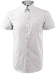 MALFINI Férfi rövid ujjú galléros ing Chic - Fehér | 2XL (2070017)