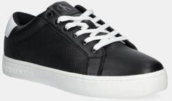 Calvin Klein Jeans bőr sportcipő CLASSIC CUPSOLE LOW OHB fekete, YM0YM01164 - fekete Férfi 46 - answear - 41 990 Ft