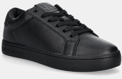 Calvin Klein Jeans bőr sportcipő CLASSIC CUPSOLE LOW OHB fekete, YM0YM01164 - fekete Férfi 45 - answear - 41 990 Ft