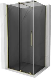 Mexen Velar tolóajtós zuhanykabin 120 x 90 cm, grafit, arany - 871-120-090-41-50 (871-120-090-41-50)