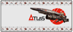 Difuzed Borderlands Atlas Egérpad NET4G100242 (NET4G100242)